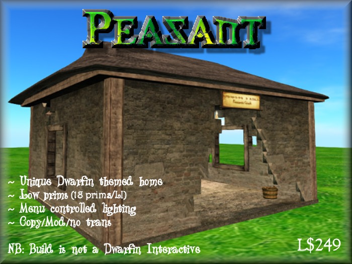 Dwarfins - Peasant's Hovel