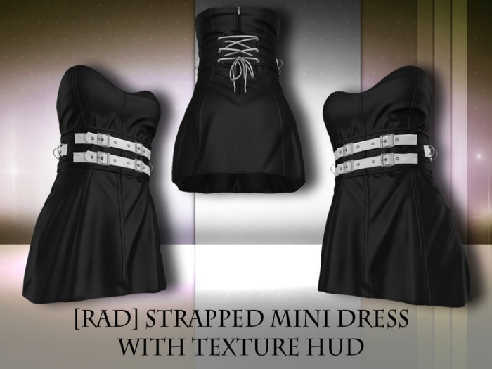 [RAD] DEMO_Strapped Mini Dress