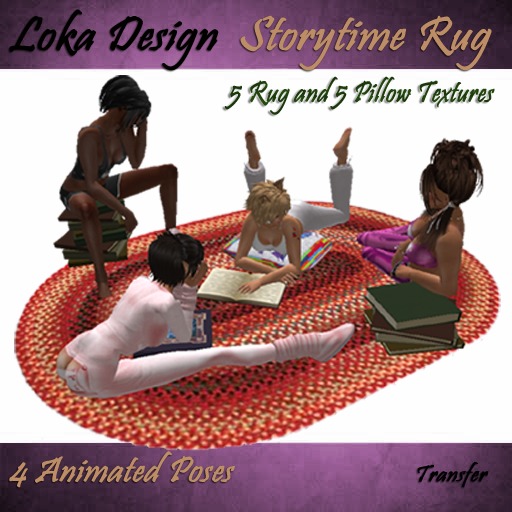 Loka Design ~ Storytime Rug (transfer)
