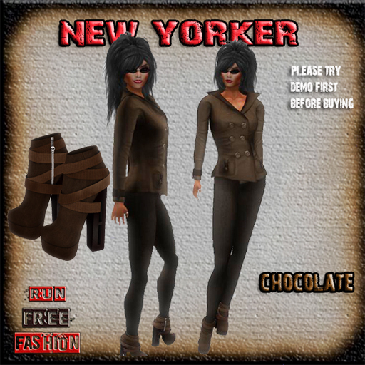 *RFF*New Yorker Set Chocolate