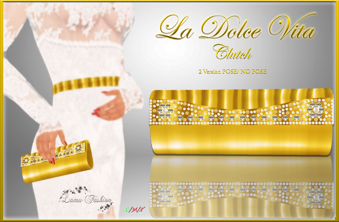 -Lamu Fashion-La Dolce Vita CLUTCH !DISCOUNT!