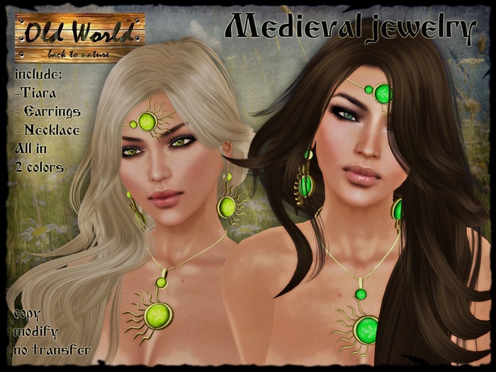 Medieval jewelry - tooth - Old World - Medieval / Fantasy / Rustic