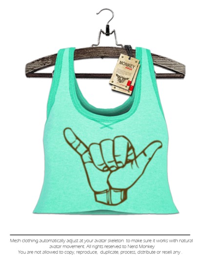 [N*Monkey] 'Aloha Tank Top