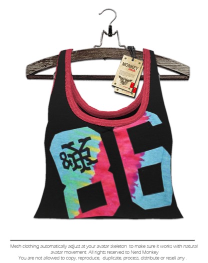 [N*Monkey] '86 Tank Top