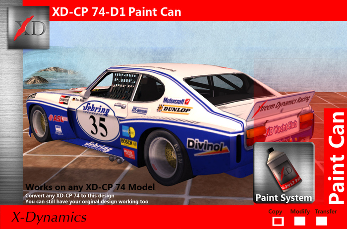 XD-CP 74 D1 Paint Can 