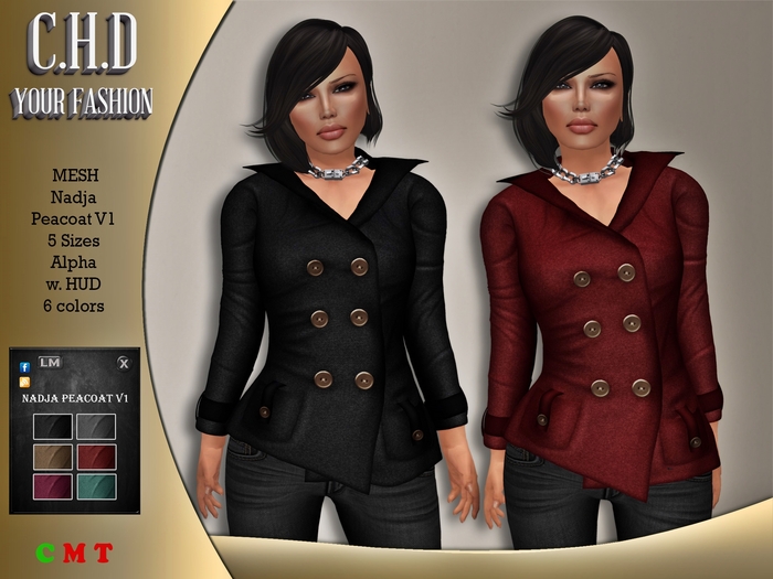 [C.H.D] Nadja Peacoat V1