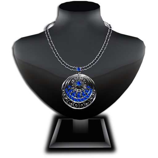 ((Crystal line))"Ramona" Necklace