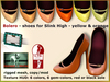 Bliensen bolero shoes for slink high yellow orange kopie