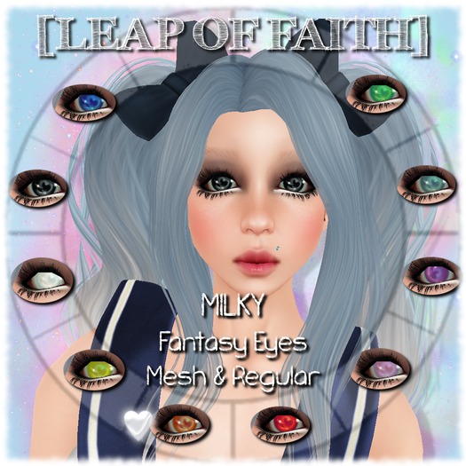 [LoF] Milky - Fantasy EYES - Tease Mesh & Regular