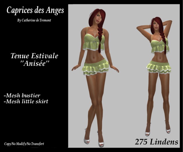 *CdT* Tenue "Anisee"