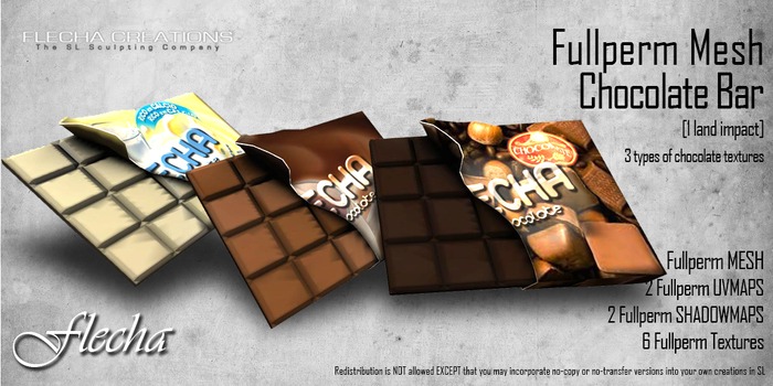 FLECHA mesh chocolate bar fullperm