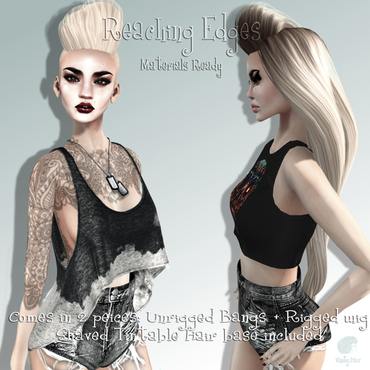 Vanity Hair::Reaching Edges-Light Blonds(MESH)
