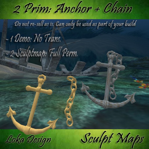 Loka Design ~ Anchor + Chain Sculptmap DEMO