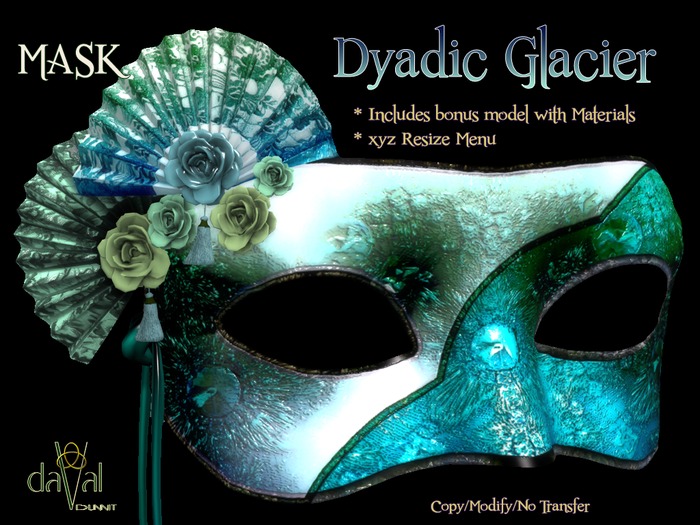 daVal Masks - Orchid Intense - Ocean Duo (BOX)