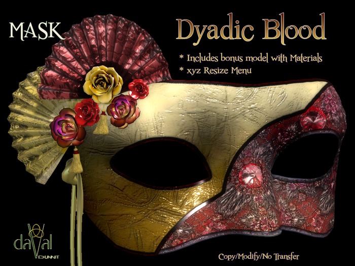 daVal Masks - Dyadic Blood DUO - DEMO