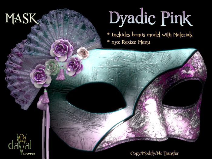 daVal Masks - Orchid Intense - Ocean Duo (BOX)