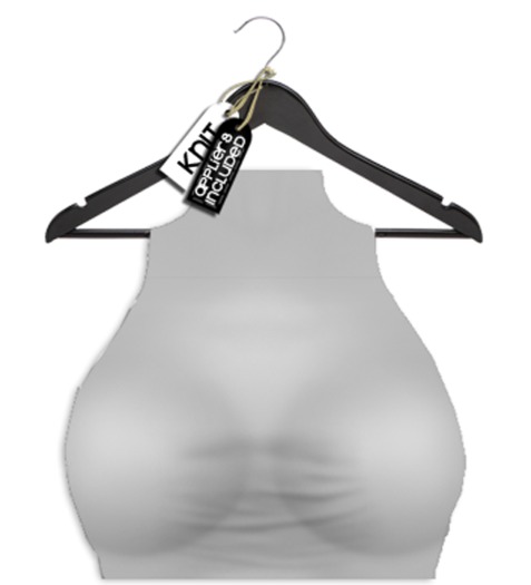 -knit- halter top - pink