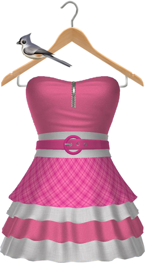 Keresma - Country Ruffle Dress - Pink
