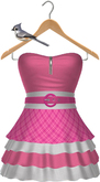 Keresma - Country Ruffle Dress - Pink