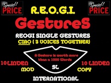 CIAO SINGLE GESTURES