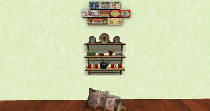 Country Kitchen Decor Set