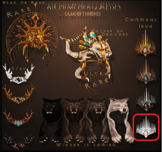 Alchemy - Iron Crown - Platinum [BOX] Normal