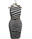 .:Vitrimi:. Pencil Dress Striped