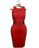 .:Vitrimi:. Pencil Dress Red