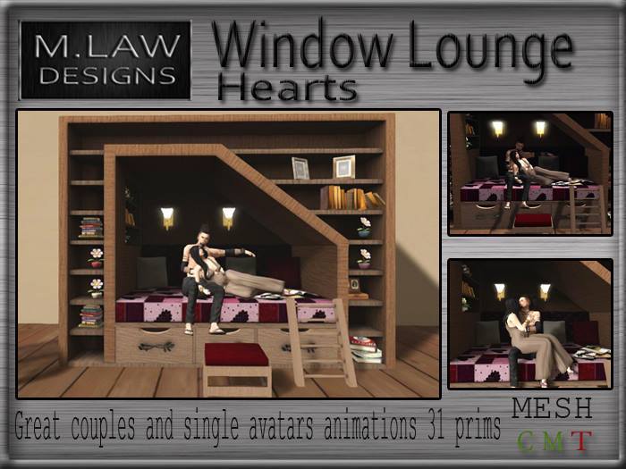 .:M.LAW:. Window lounge Heart box