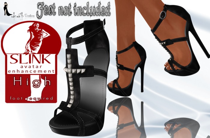 J.A - Rihanna High Heels For Slink Black (Unpack me)