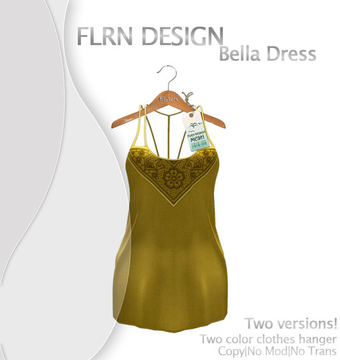 Bella Dress Version I Yellow