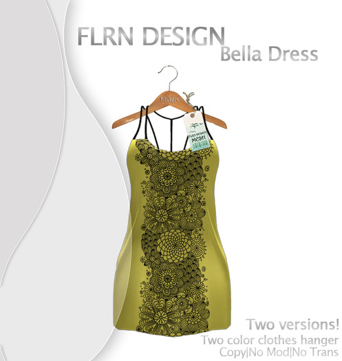 Bella Dress Version II Yellow