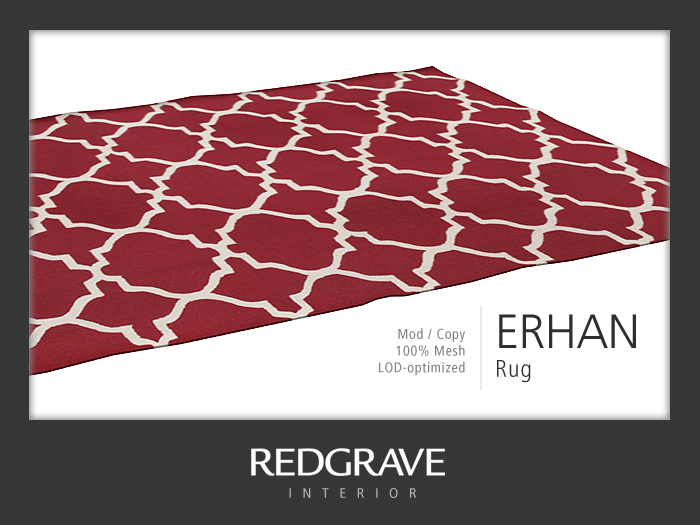 ERHAN Rug - REDGRAVE (Copy/Mod) - *012