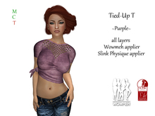 Tied up and Knotted Tshirt - Green