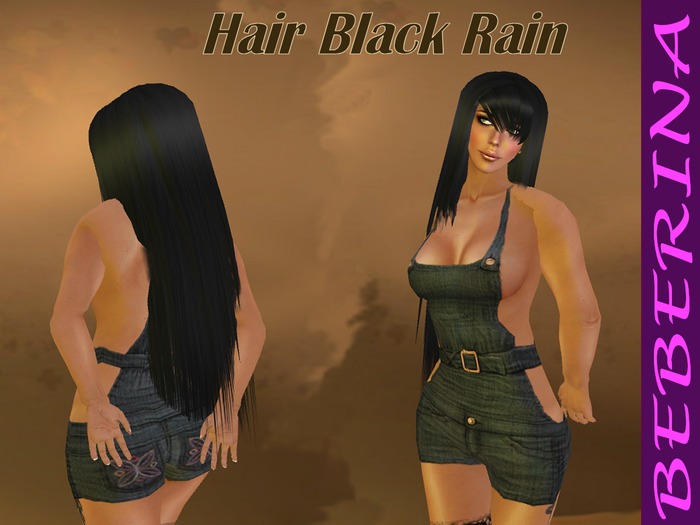Hair Black Rain