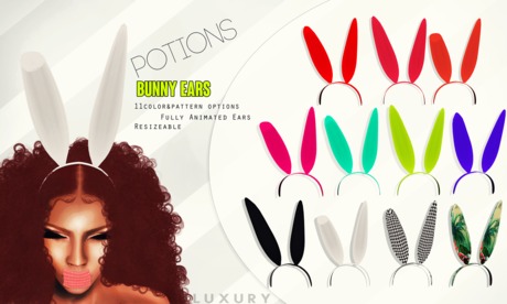 Second Life Marketplace - [LX] Potions Bunny Ears