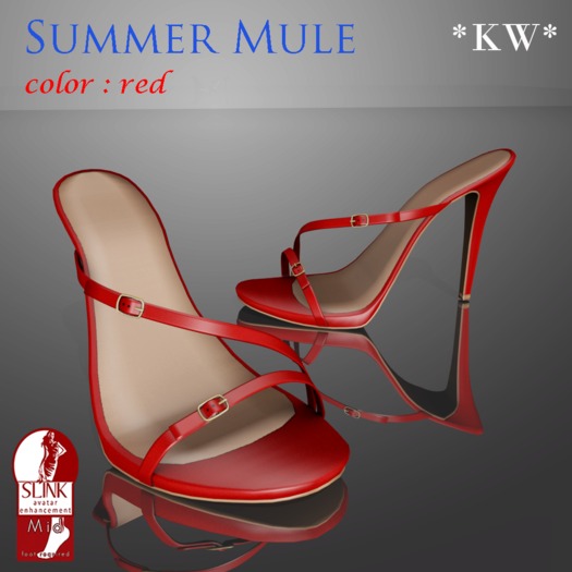 *KW* Summer Mule (red)