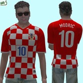 CROATIA - MODRIC 10 - 14/15 shirt (MESH) boxed