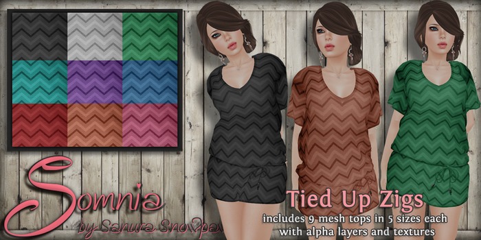 .: Somnia :. Tied Up Zigs {Crated}
