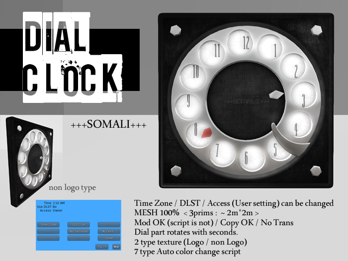 +SOMALI+ DIAL-CLOCK <BOX>