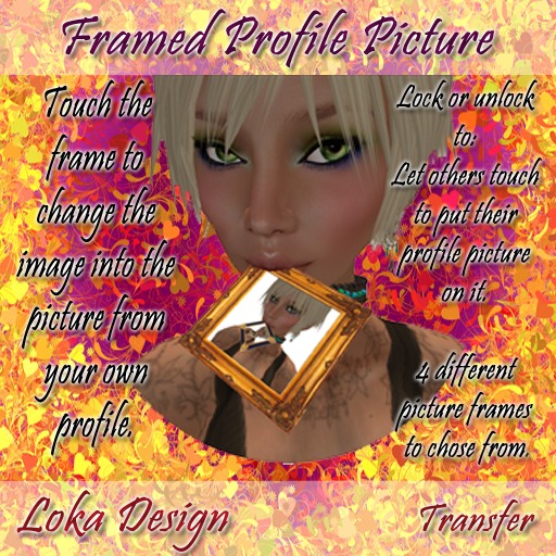 Loka Design ~ Framed Profile Picture = DEMO=