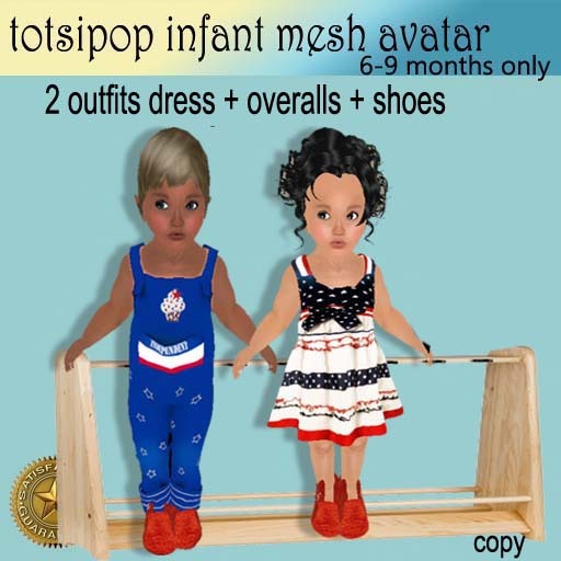 TOI54 Totsipop Infant Independent Overall & shoes <BOX>