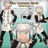 Piko Costume Mesh (Child Size)