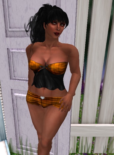 Dv8ion - Sweetness Top - Orange