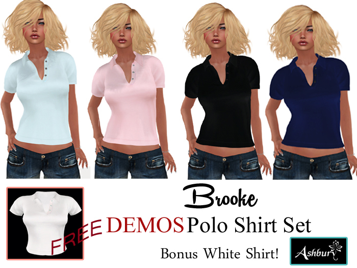 [ASHBURY] Brooke Polo Shirts-DEMOS