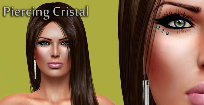 Piercing Cristal Blue