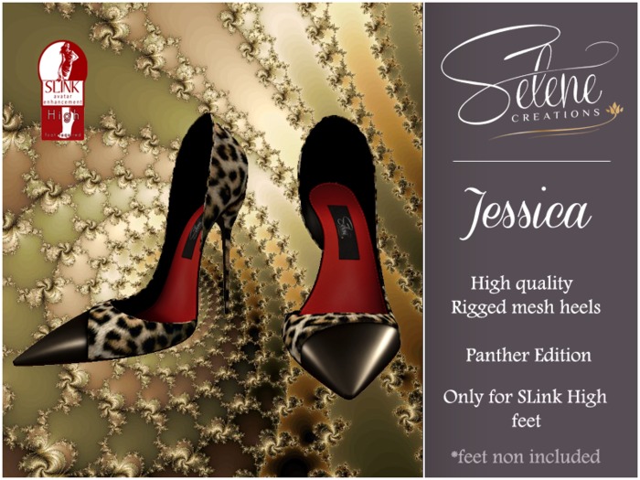 [Selene Creations] Shoes Jessica Panther SLink High Feet