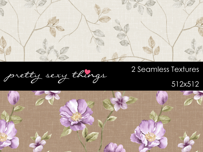 Seamless Floral Linen PST Full Perm