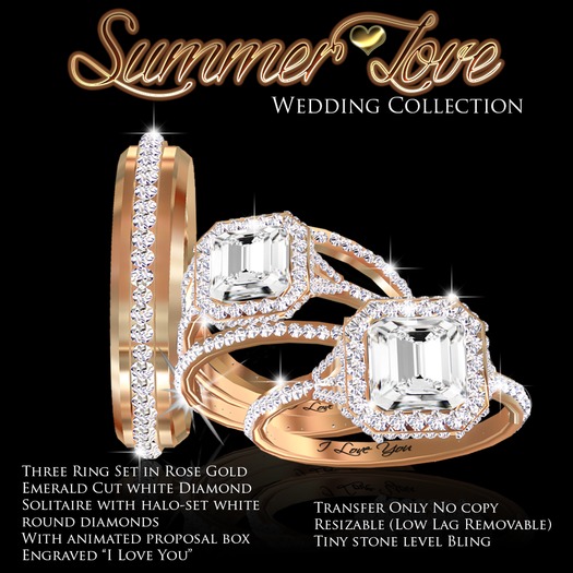Exquisite Summer Love Bridal Collection Platinum (box)
