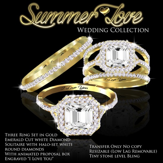 Exquisite Summer Love Bridal Collection Platinum (box)